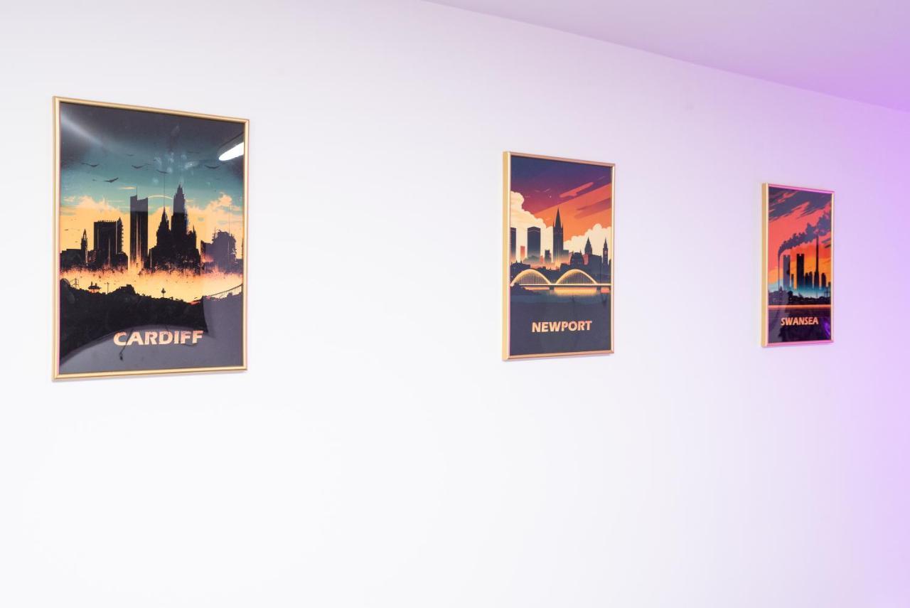 Exquisite Cardiff Apartments- With Garden Lounge & Games Room Bagian luar foto